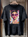 Netvelle Graphic Tee – Washed Pop Art Graffiti That Turns Heads on the Street