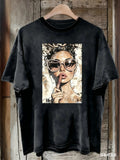 Netvelle Graphic Tee – Washed Pop Art Graffiti That Turns Heads on the Street